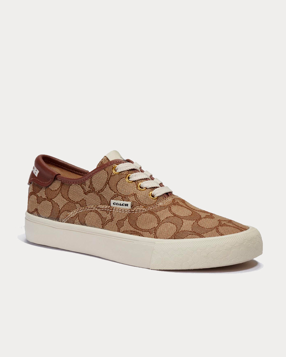 Coach Citysole Skate Khaki Low Top Sneakers - 2