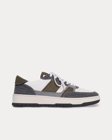 Collegium Pillar Alpha Olive Low Top Sneakers