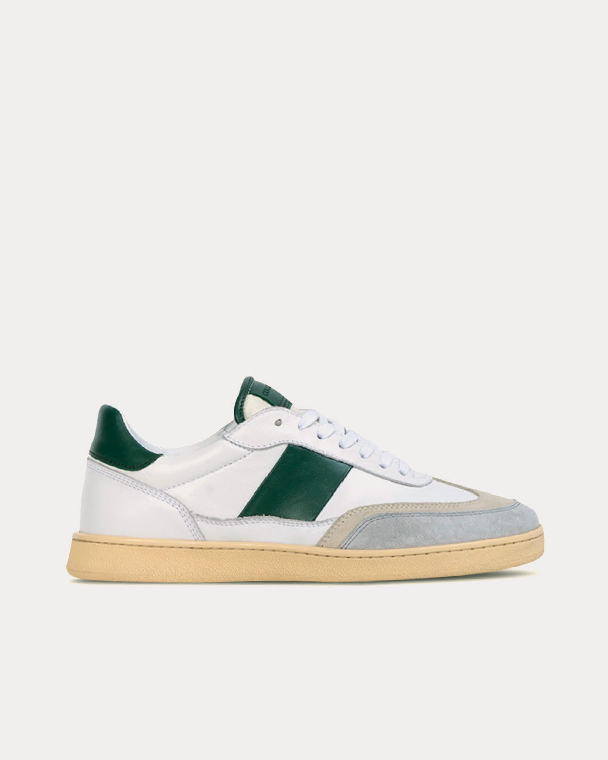 Collegium Pillar Court II White / Oxford Green Low Top Sneakers - 1