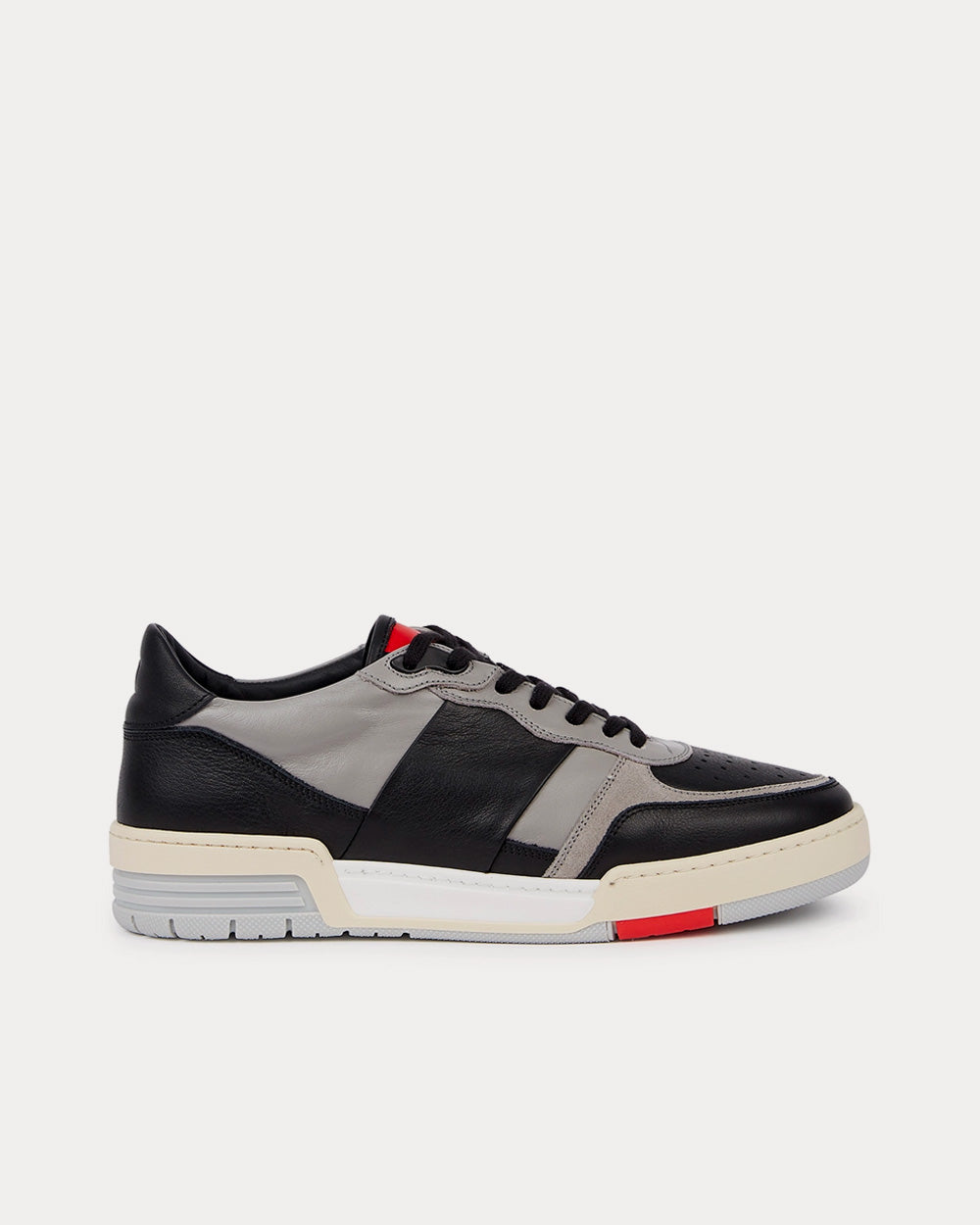 Collegium Pillar Destroyer II Cement Black Low Top Sneaker - 1