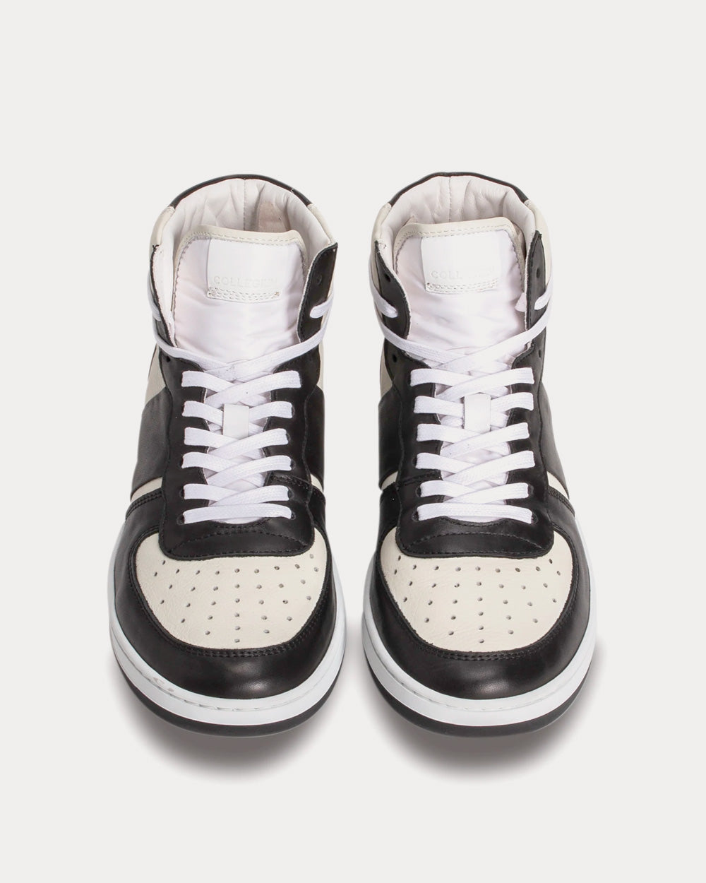 Collegium Pillar Destroyer Black / White High Top Sneaker - 2