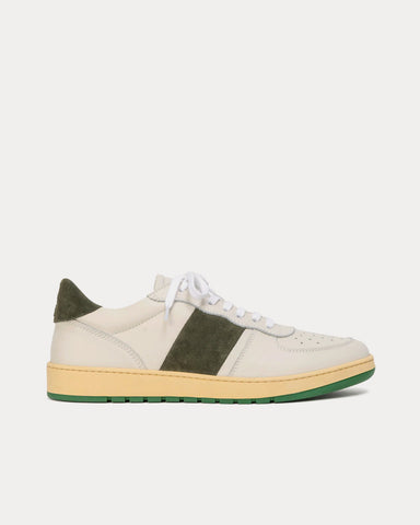 Collegium Pillar Destroyer Forest Green / White Low Top Sneakers