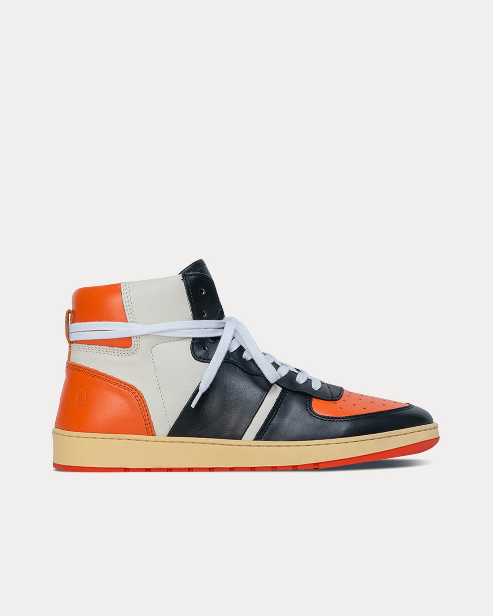 Collegium Pillar Destroyer Amber Orange High Top Sneakers - 1