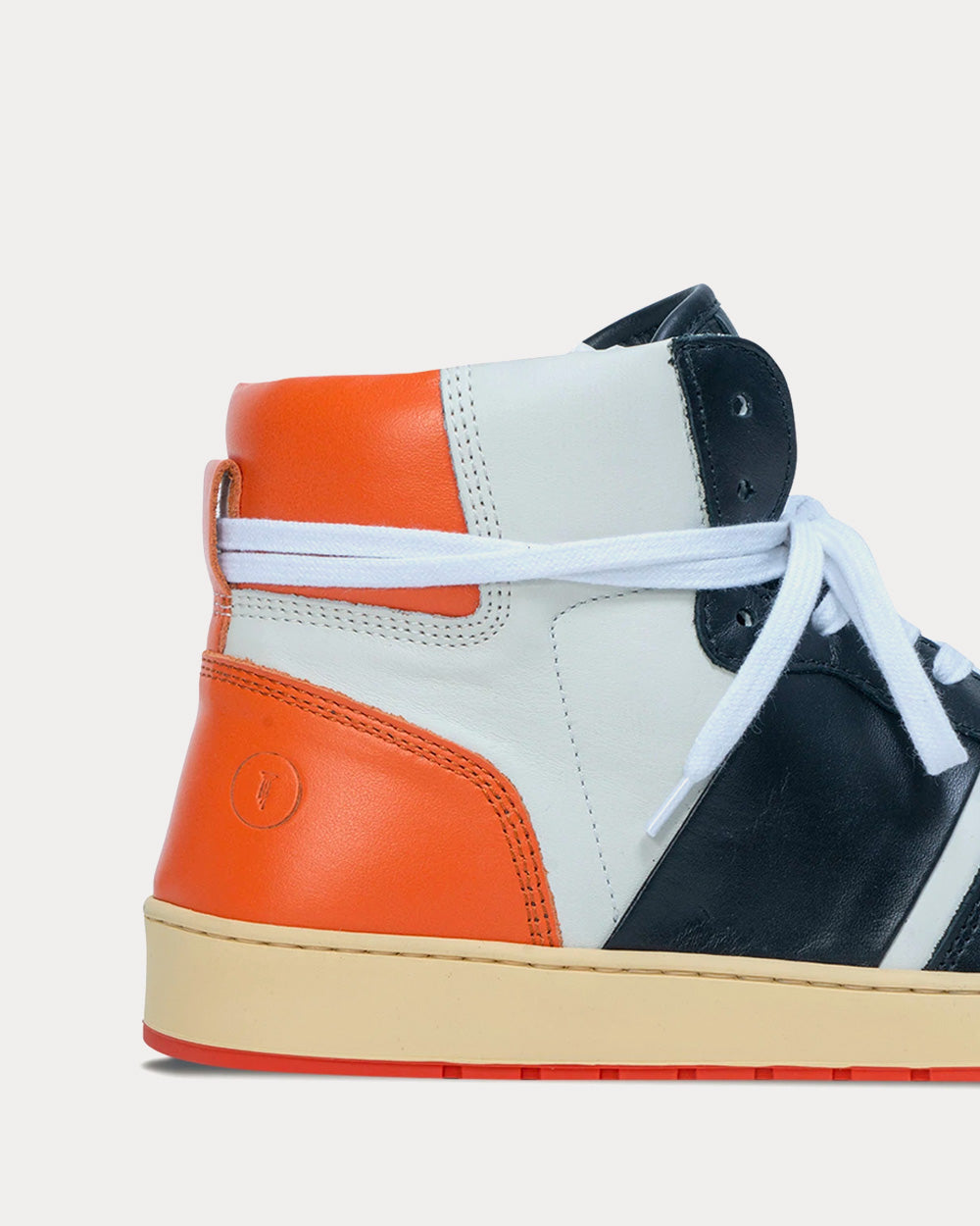 Collegium Pillar Destroyer Amber Orange High Top Sneakers - 4