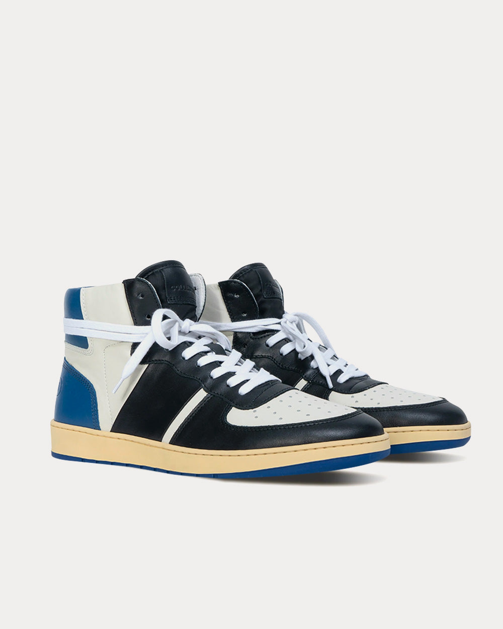 Collegium Pillar Destroyer Prism Blue High Top Sneakers - 2