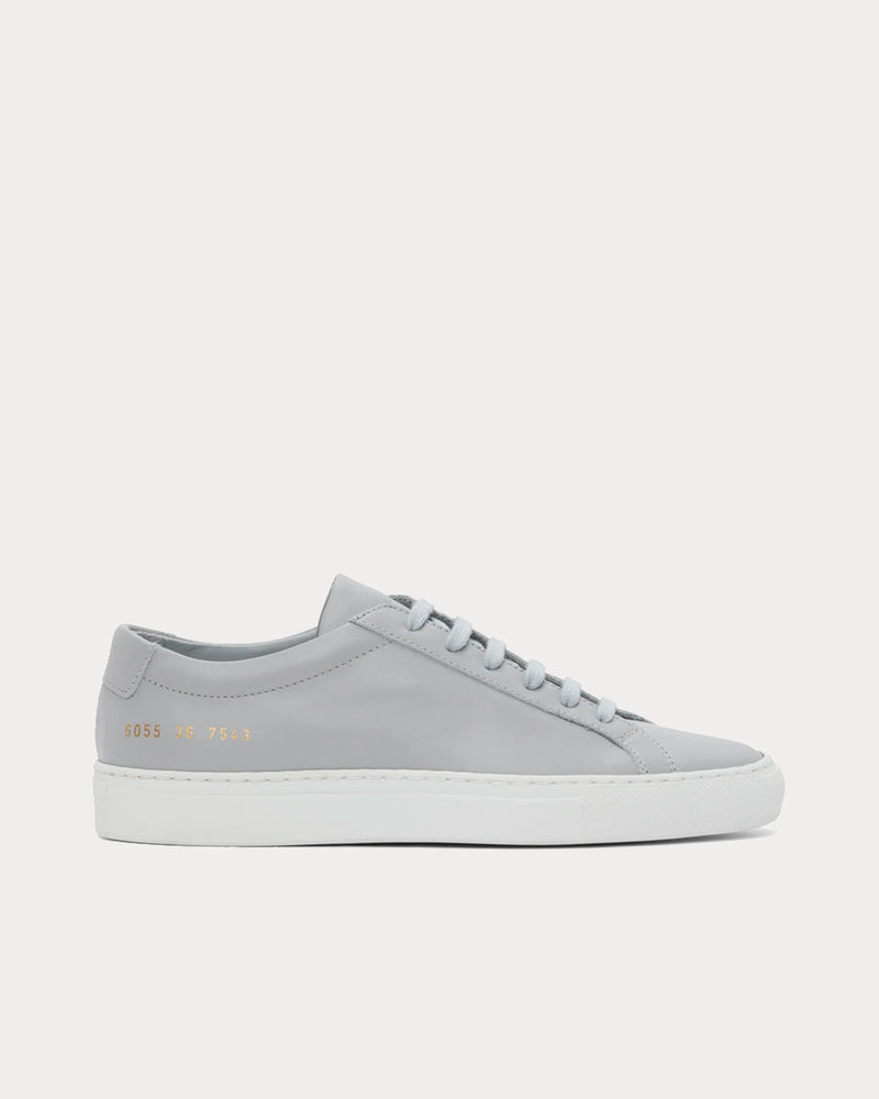 Common Projects Original Achilles Grey Low Top Sneakers - 1