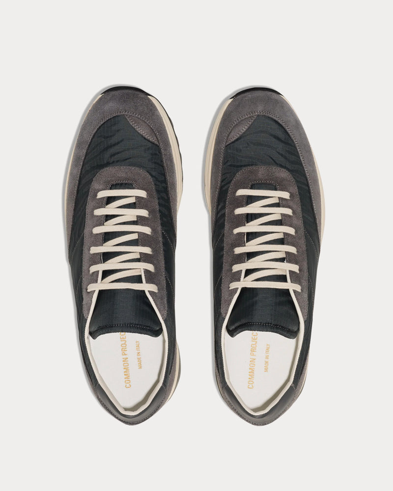 Common Projects Track Classic Suede Grey Low Top Sneakers - 2