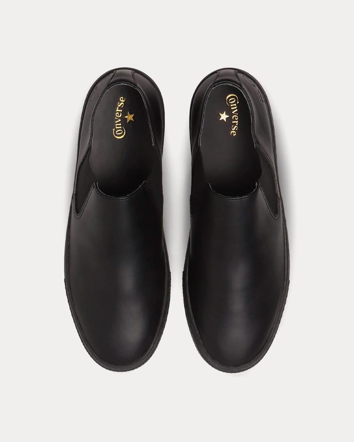 Converse black slip on sale