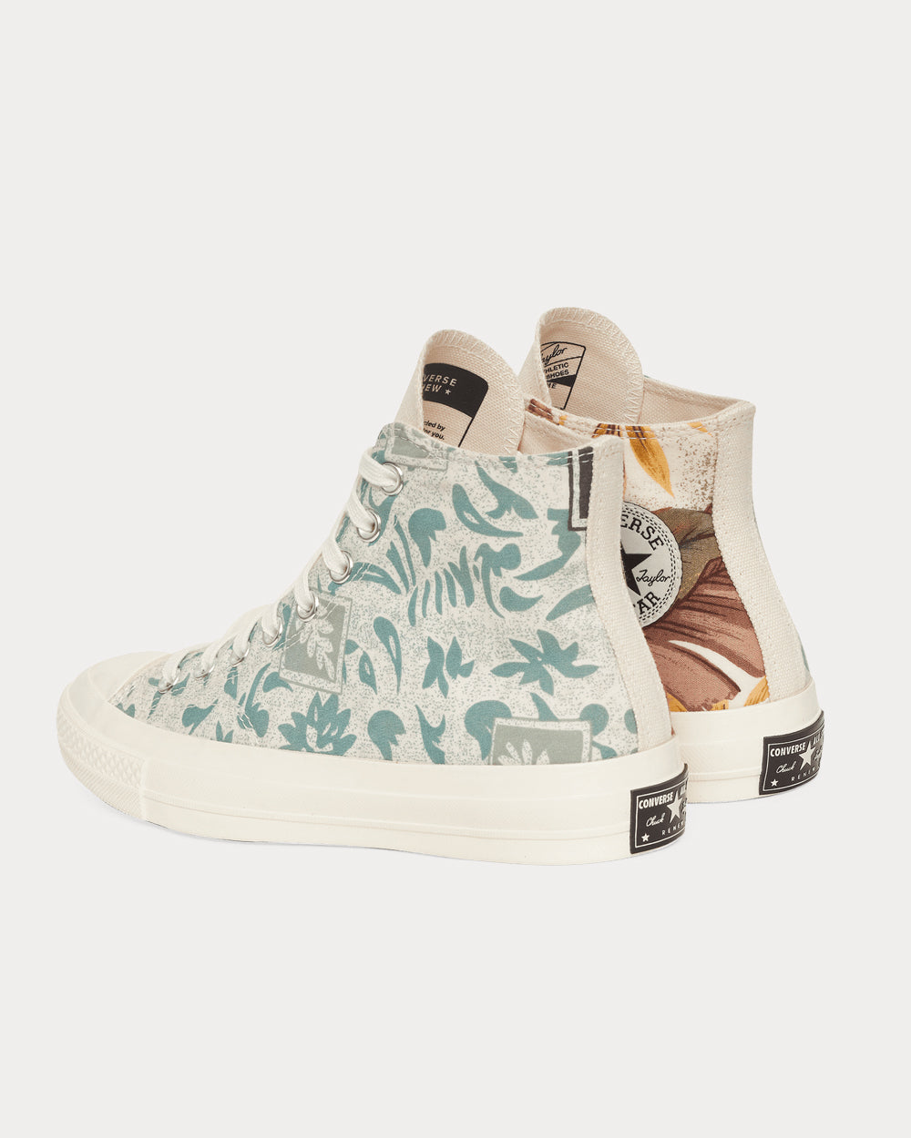 Converse x Beyond Retro Hawaiian Shirt Chuck 70 Multi / Egret High Top Sneakers - 4