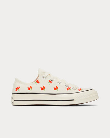 Converse Garden Party White Low Top Sneakers