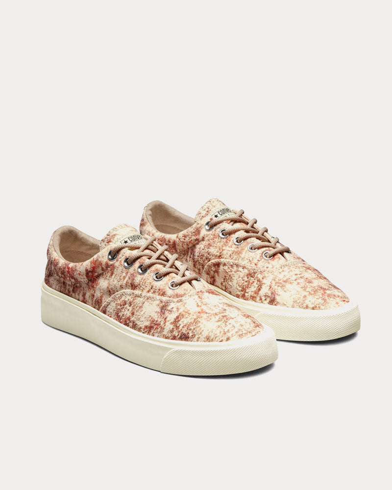 Converse x John Elliott Skidgrip White / Brown / Egret Low Top Sneakers - 2