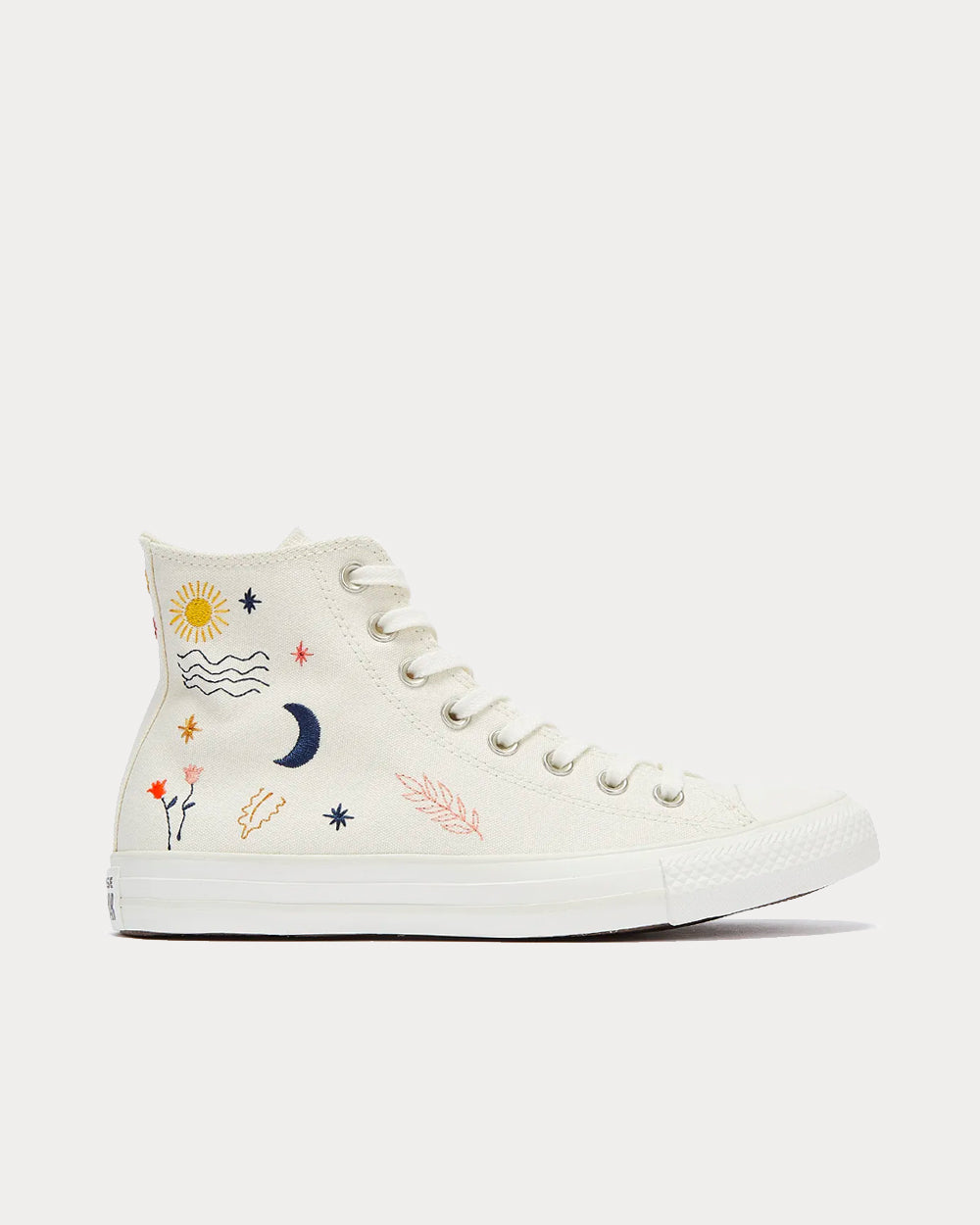 Converse It's Ok To Wander White High Top Sneakers - 1