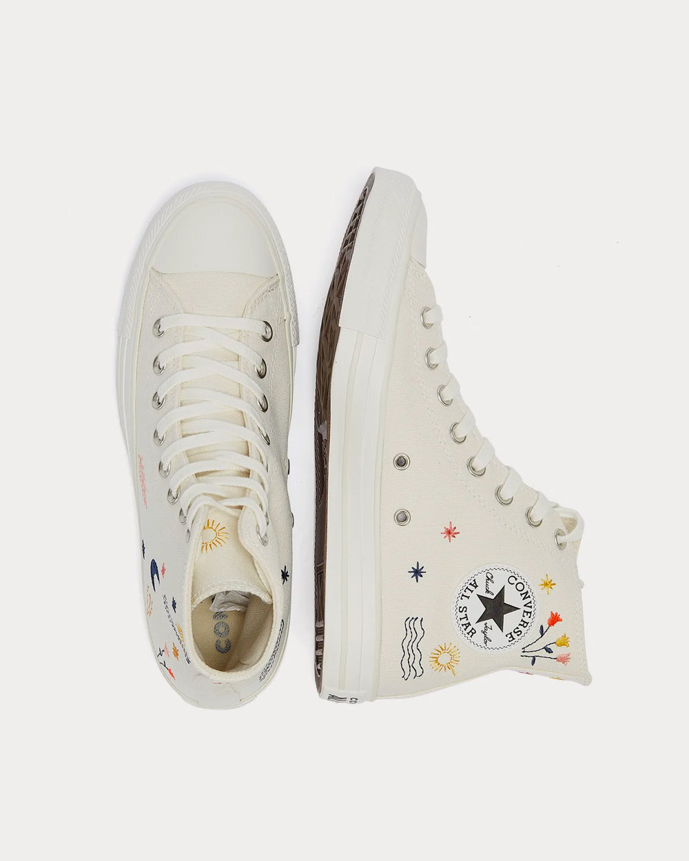 Converse It's Ok To Wander White High Top Sneakers - 3