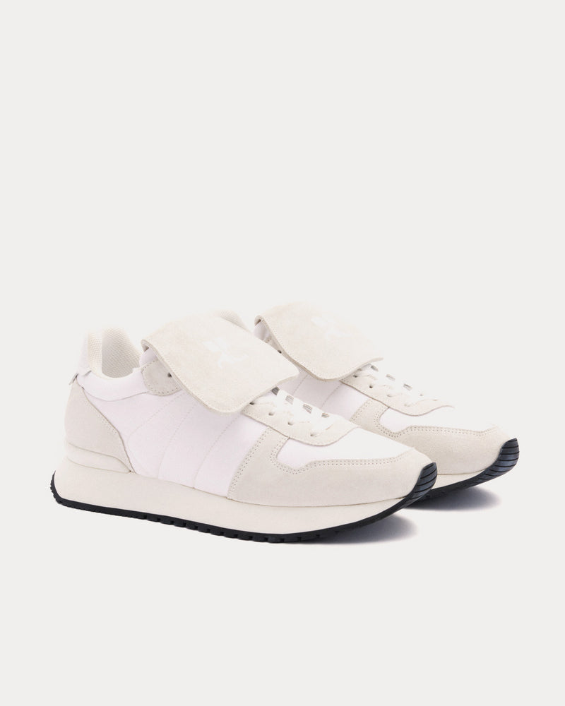 Courrèges Club 01 White Low Top Sneakers - 2