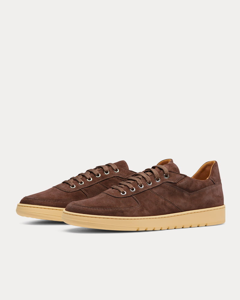 CQP Center Dust Brown Low Top Sneakers - 3