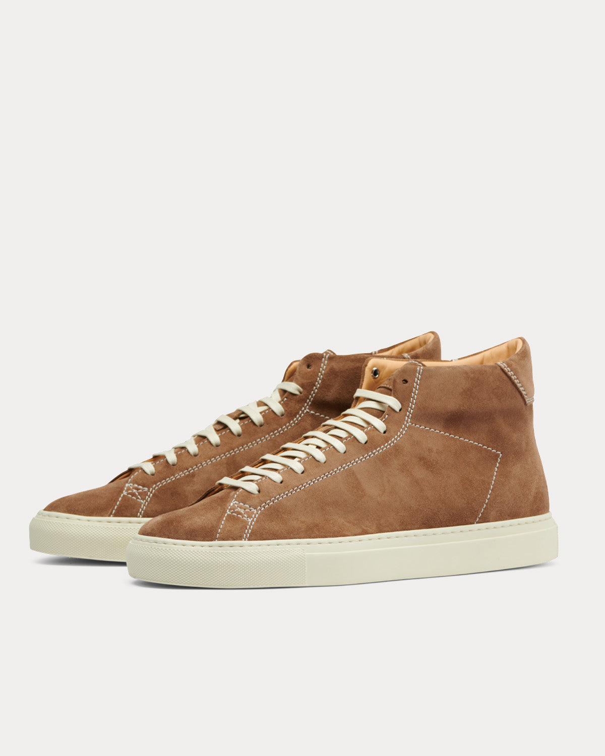 CQP Flyback Chocolate Milk High Top Sneakers - 3