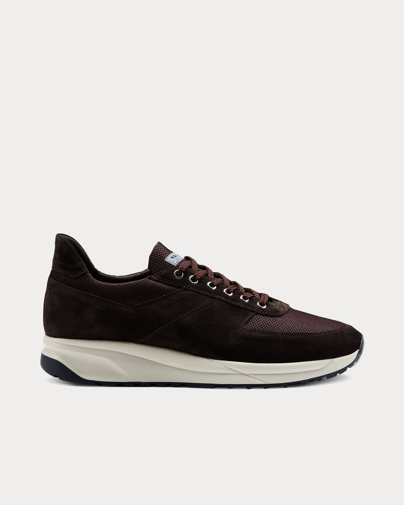 CQP Stride Dark Brown Low Top Sneakers - 1