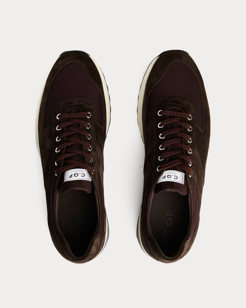 CQP Stride Dark Brown Low Top Sneakers - 2