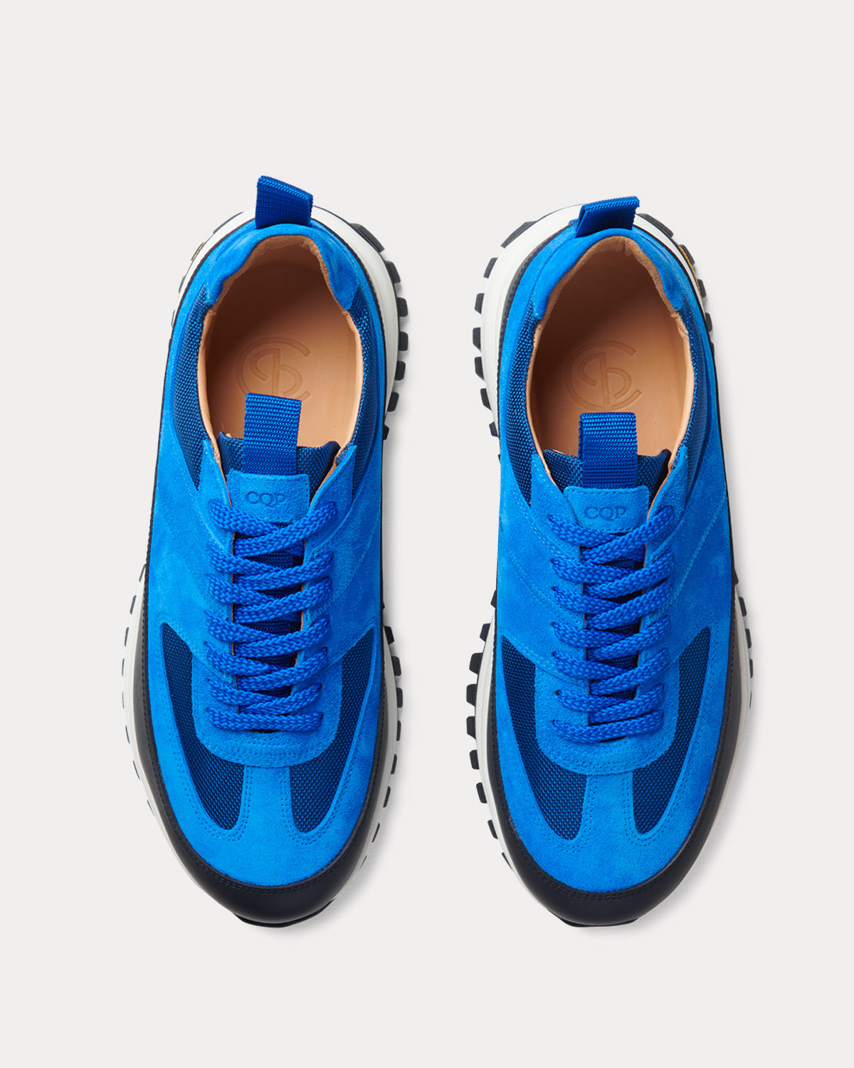 CQP - Vertex Electric Blue Low Top Sneakers