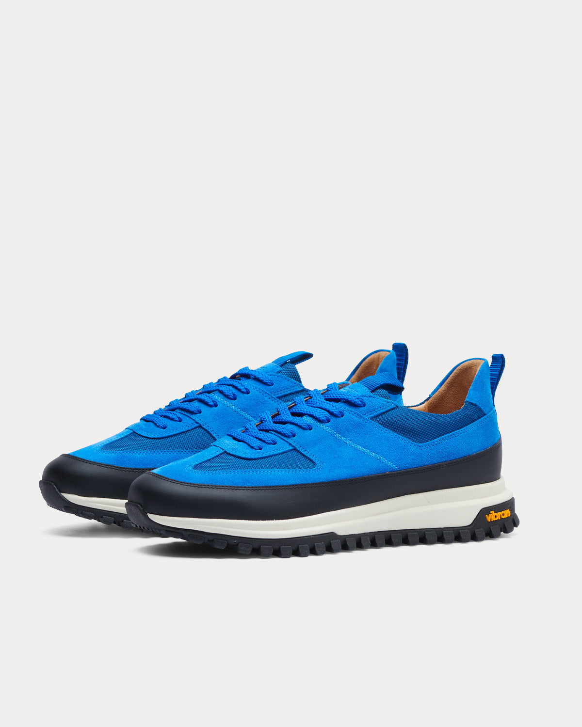 CQP - Vertex Electric Blue Low Top Sneakers