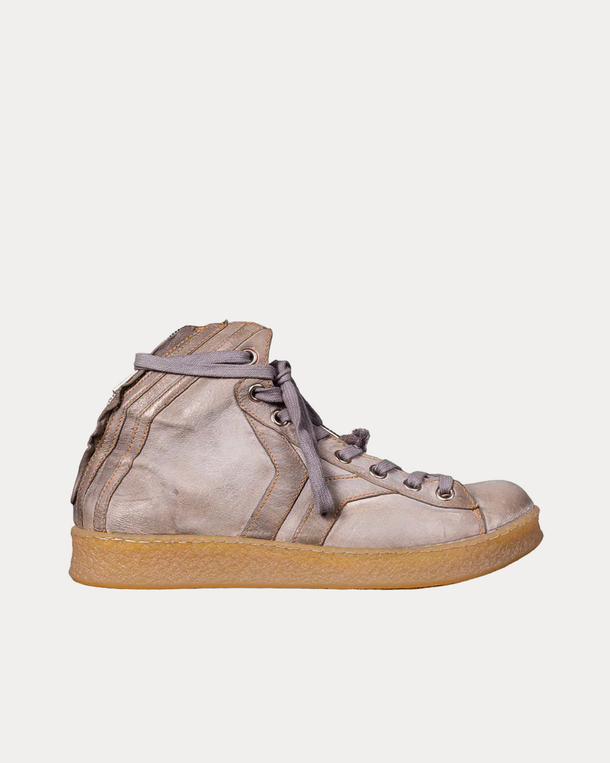 Culture of Brave Grit String Mid Top Sneakers - 1