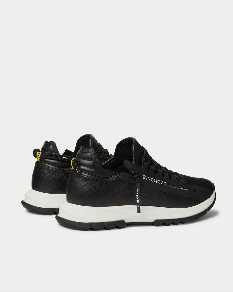 Givenchy Spectre Perforated Leather  Black low top sneakers - 3