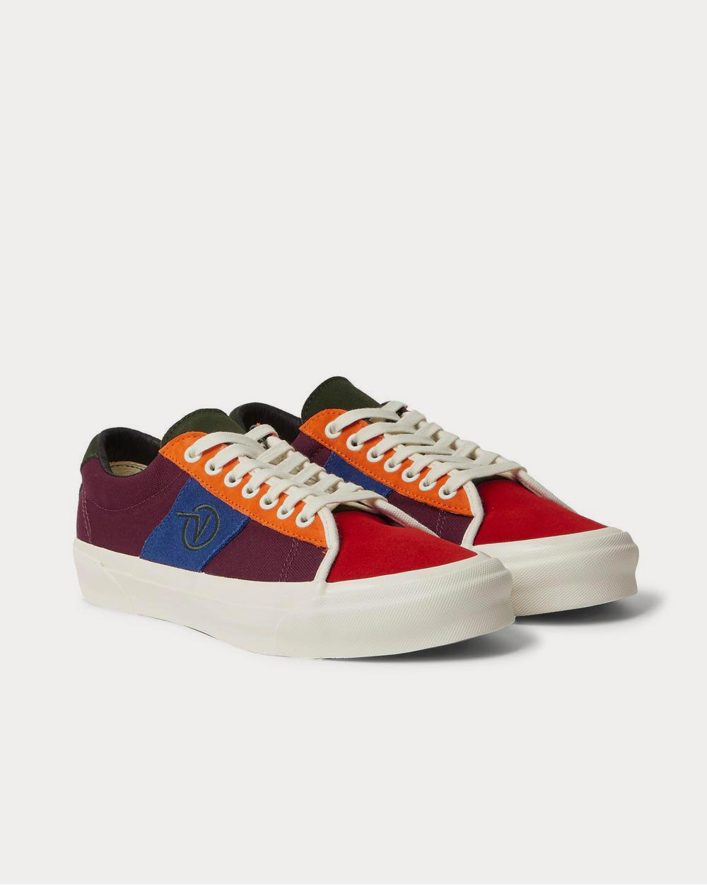 Vans Vault UA OG Sid LX Logo-Embroidered Suede and Canvas  Multi low top sneakers - 2