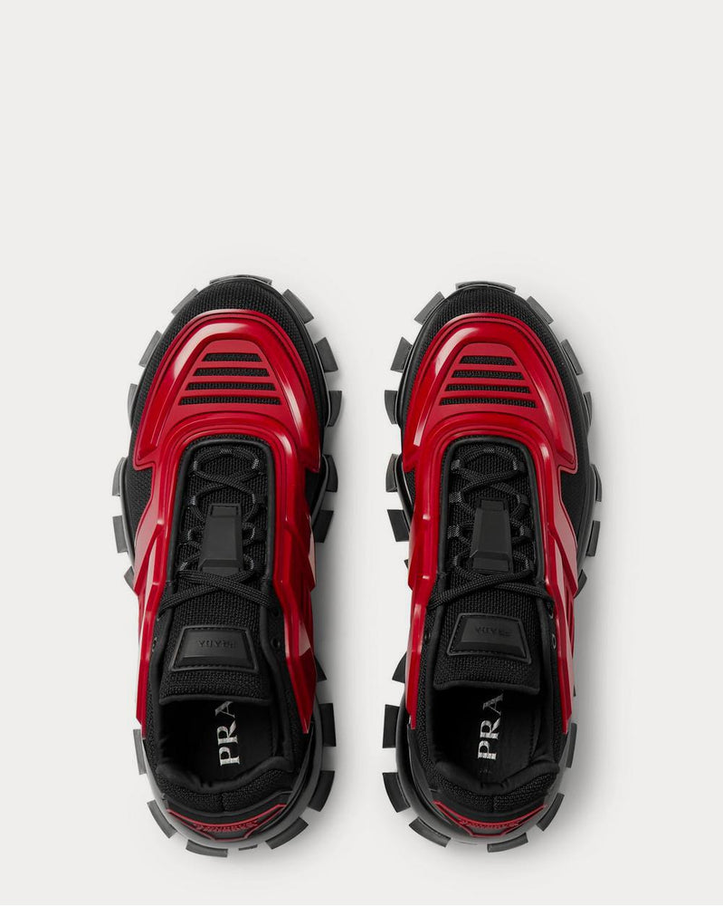 Prada Cloudbust Thunder Rubber and Mesh  Red low top sneakers - 6