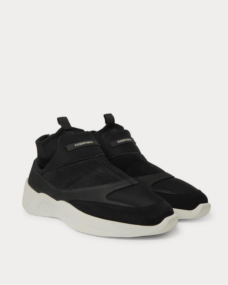 Fear of God Suede, Mesh and Neoprene  Black high top sneakers - 2