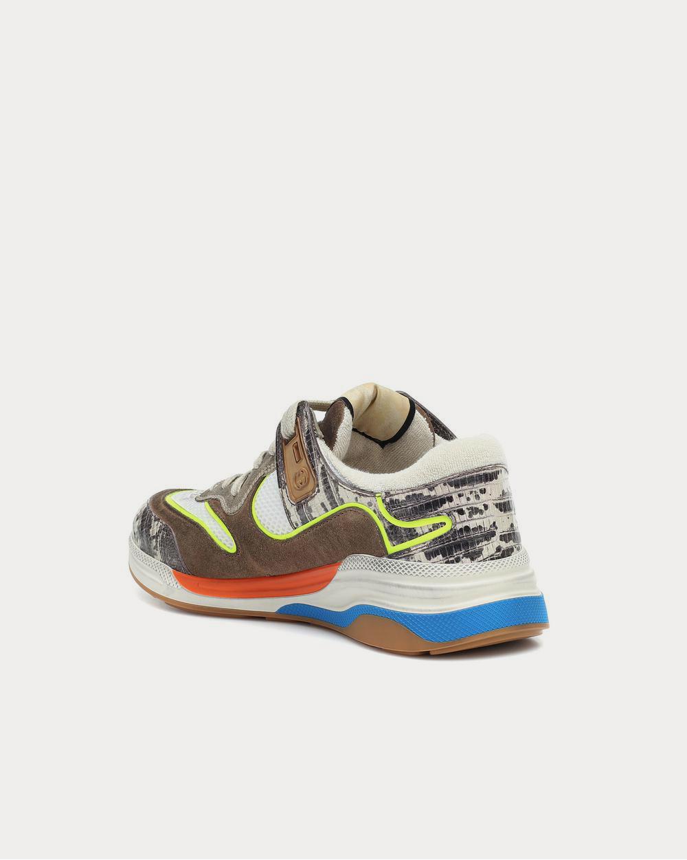 Gucci Ultrapace leather Multi Low Top Sneakers - 3