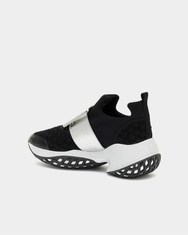 Roger Vivier Viv' Run Nero Low Top Sneakers - 3