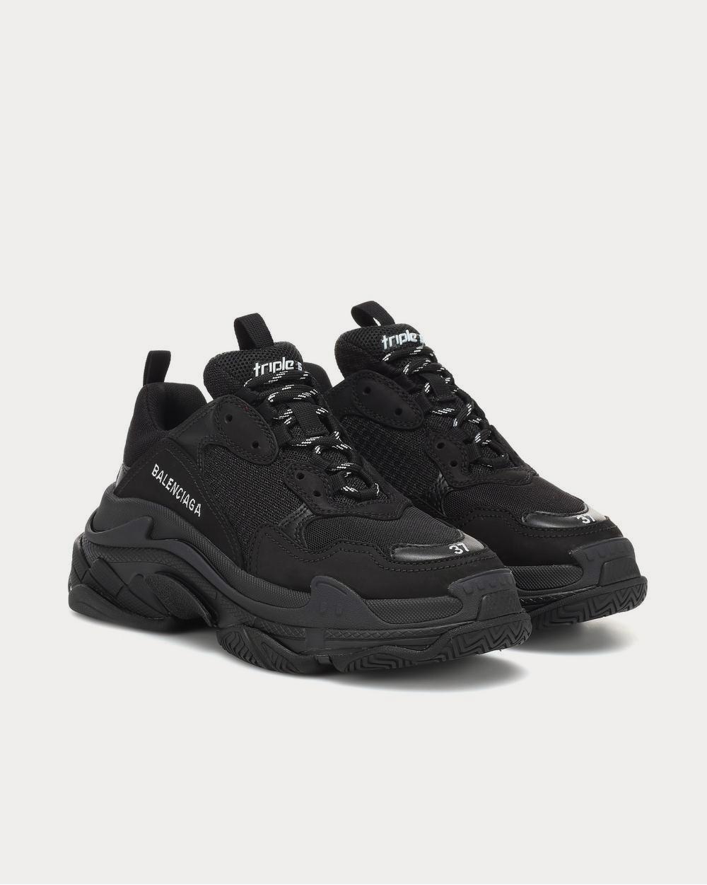 Balenciaga triple s 2.0 black best sale