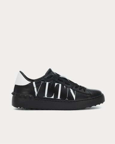 Valentino Valentino Garavani VLTN leather Black Low Top Sneakers