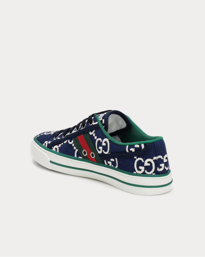 Gucci Tennis 1977 canvas ink blue Low Top Sneakers - 3