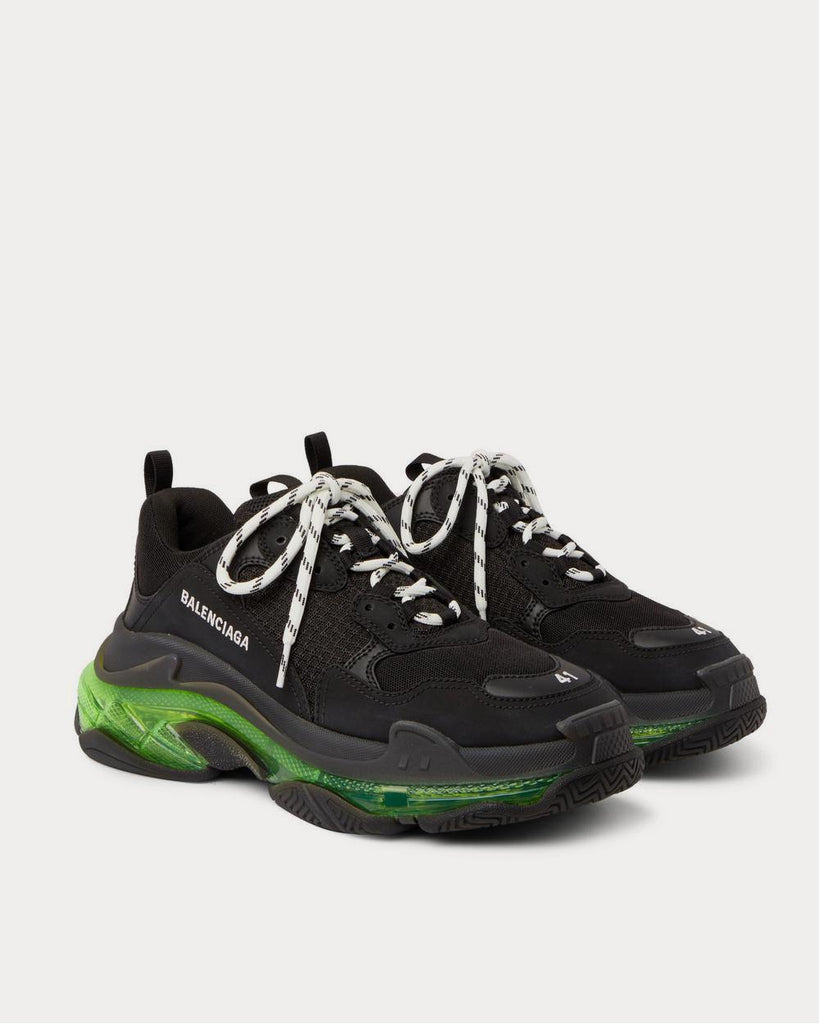 Balenciaga triple s all on sale green