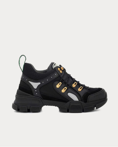 Gucci Flashtrek leather Black Low Top Sneakers