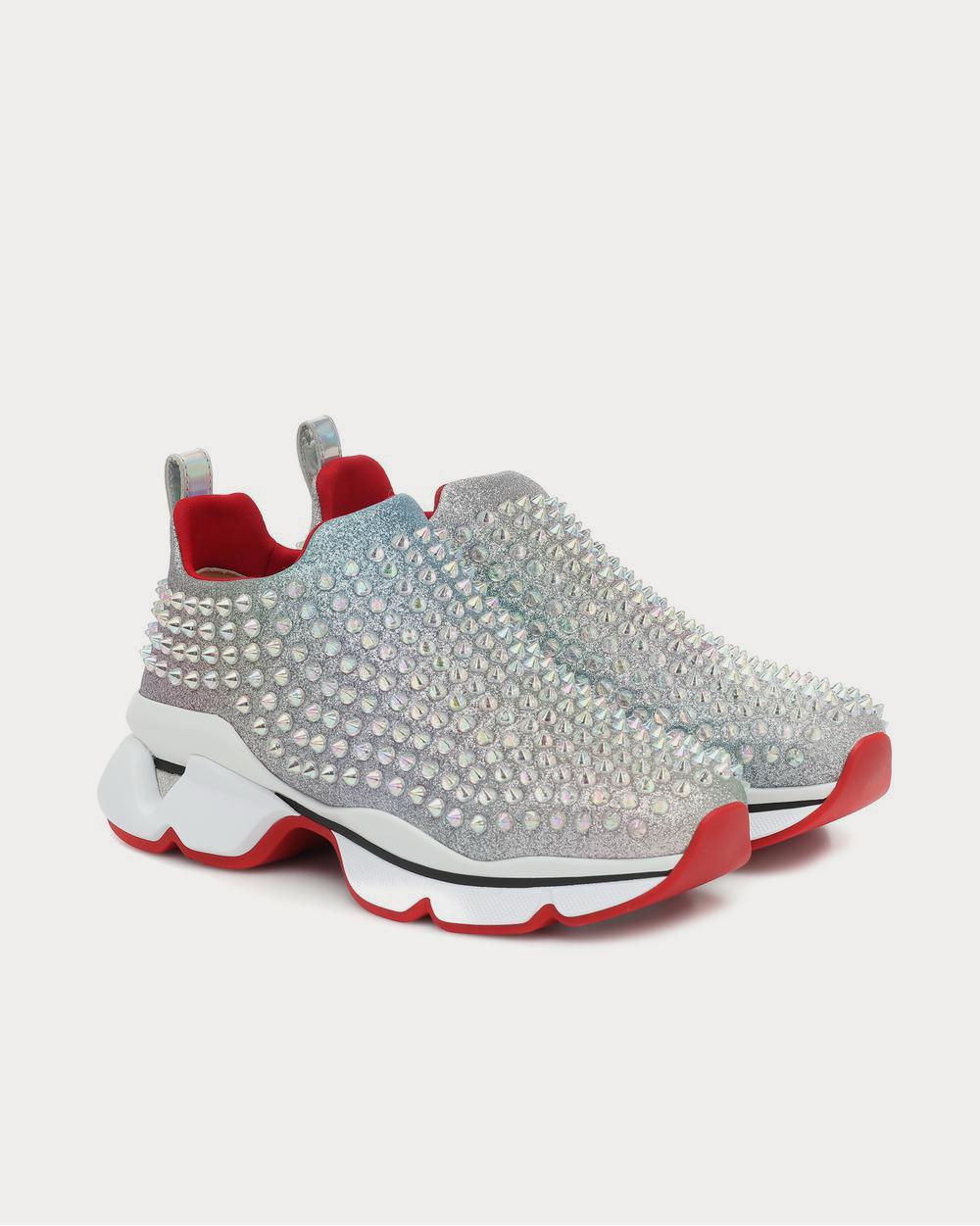 Christian Louboutin Spike Sock Multi Low Top Sneakers - 2