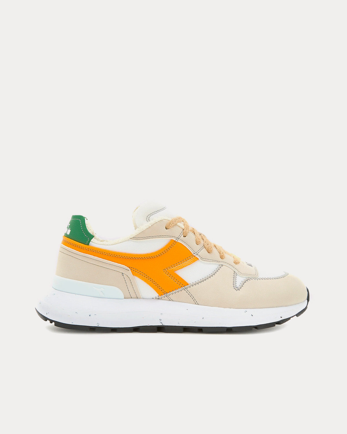 Diadora x ACBC Kmaro 42 Super White / Cadmium Yellow Low Top Sneakers - 1