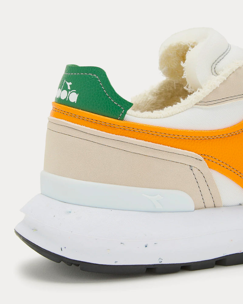 Diadora x ACBC Kmaro 42 Super White / Cadmium Yellow Low Top Sneakers - 3