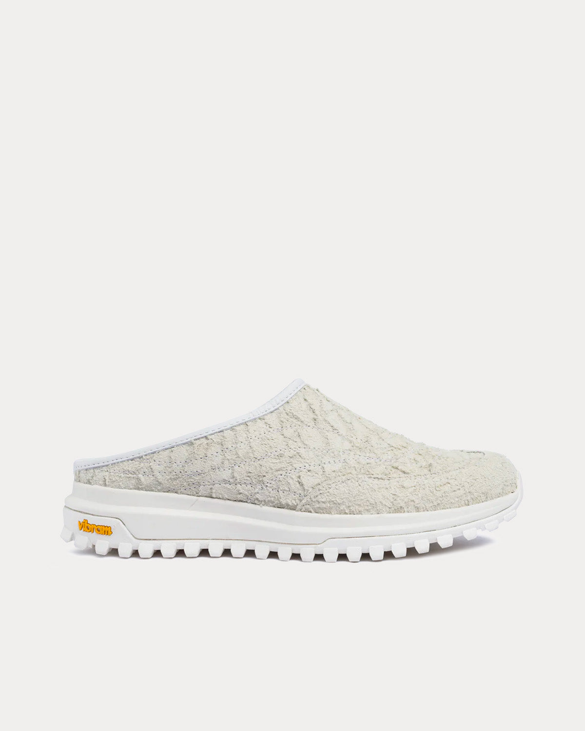 Diemme Maggiore Crackled White Slip On Sneakers - 1