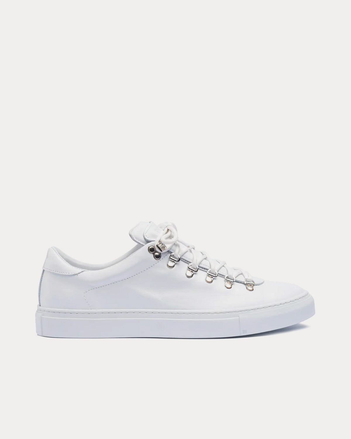 Diemme Marostica Nappa White Low Top Sneakers - 1