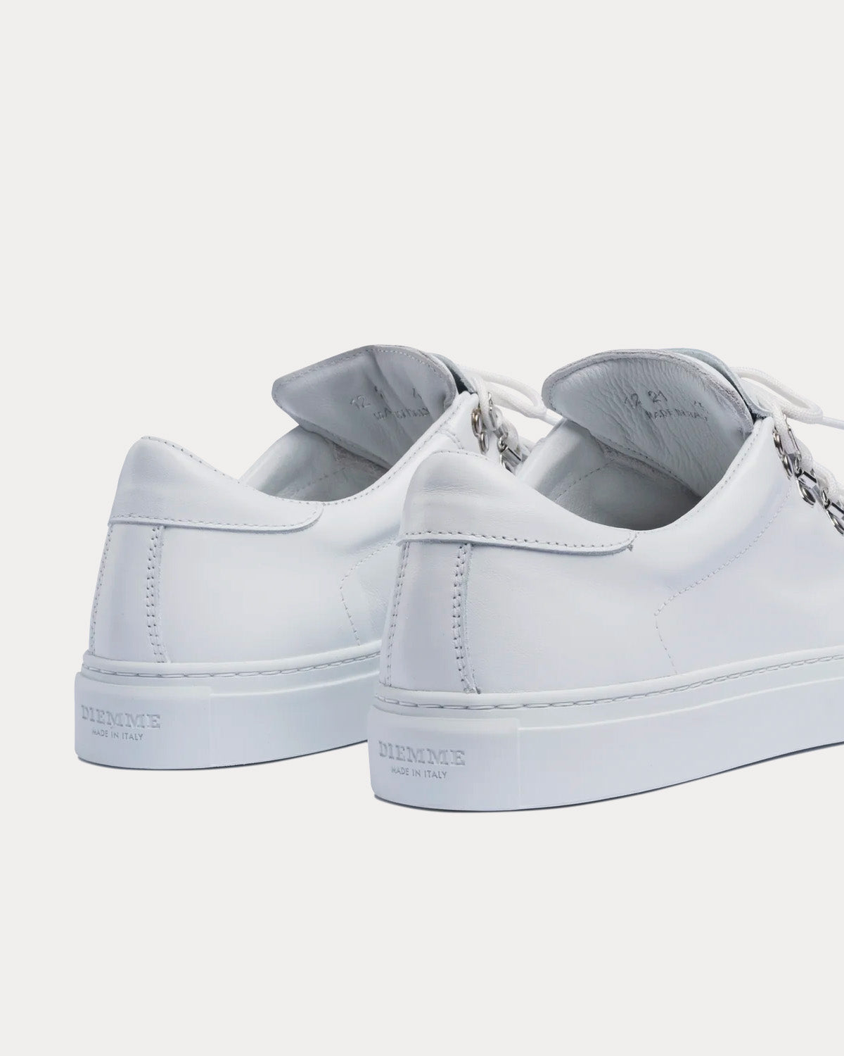 Diemme Marostica Nappa White Low Top Sneakers - 3