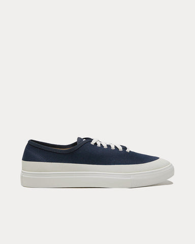 Diemme x Slowear Canvas Navy Low Top Sneakers