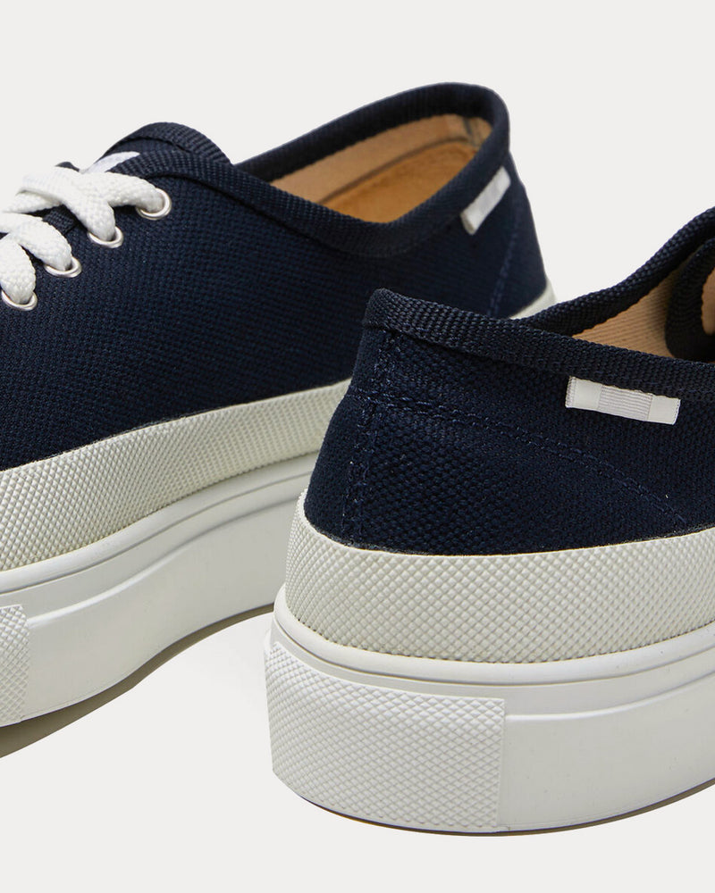 Diemme x Slowear Canvas Navy Low Top Sneakers - 2