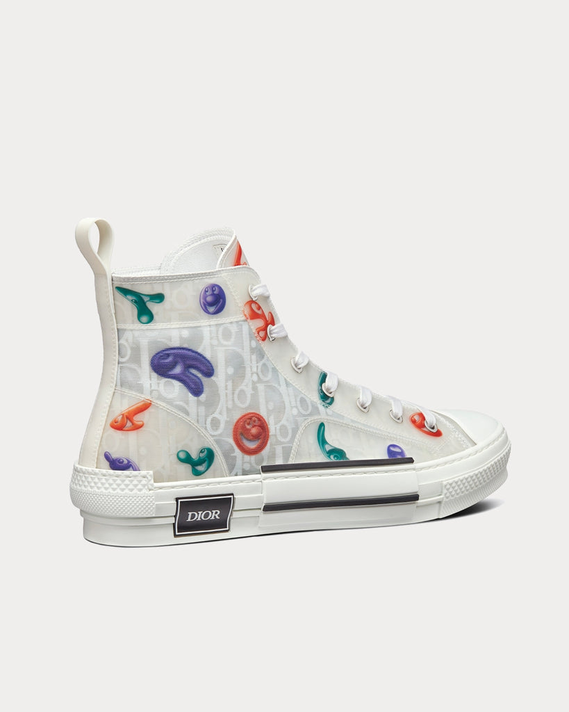 B23 High-Top Sneaker White Dior Oblique Canvas