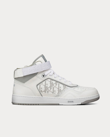 Dior B27 Dior Oblique Galaxy White High Top Sneakers