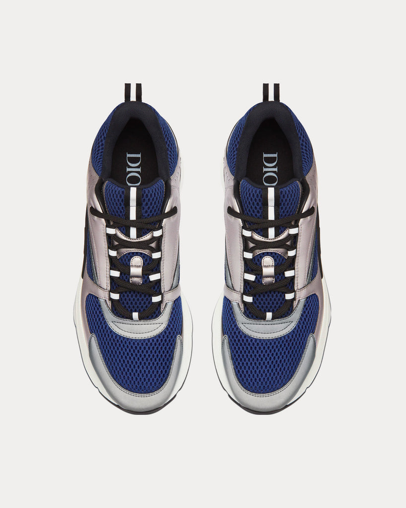 Dior, Shoes, Dior B22 Blue Calfskin Sneakers