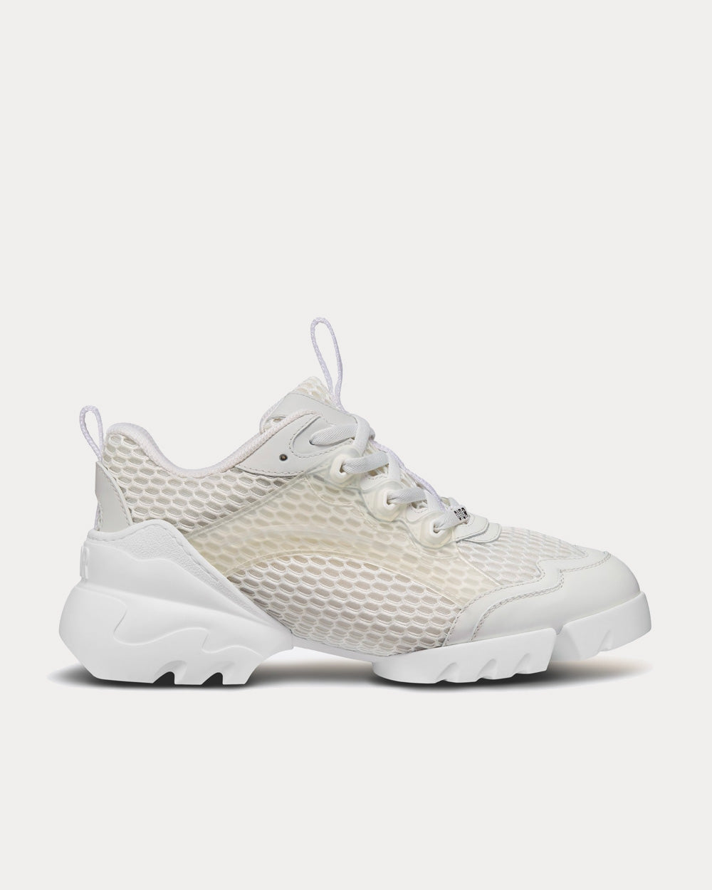 Dior D-Connect White Low Top Sneakers - 1