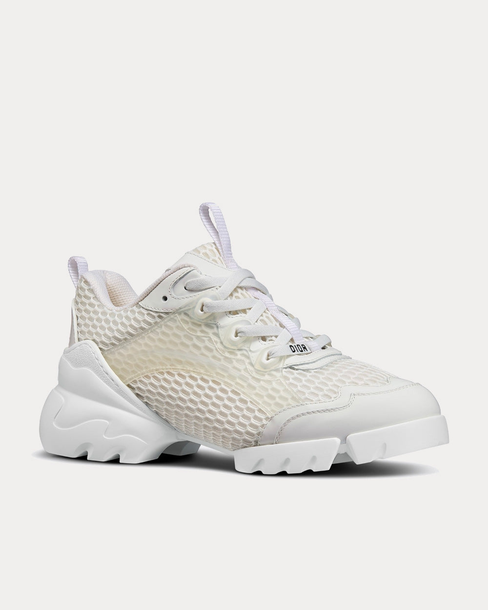 Dior D-Connect White Low Top Sneakers - 2