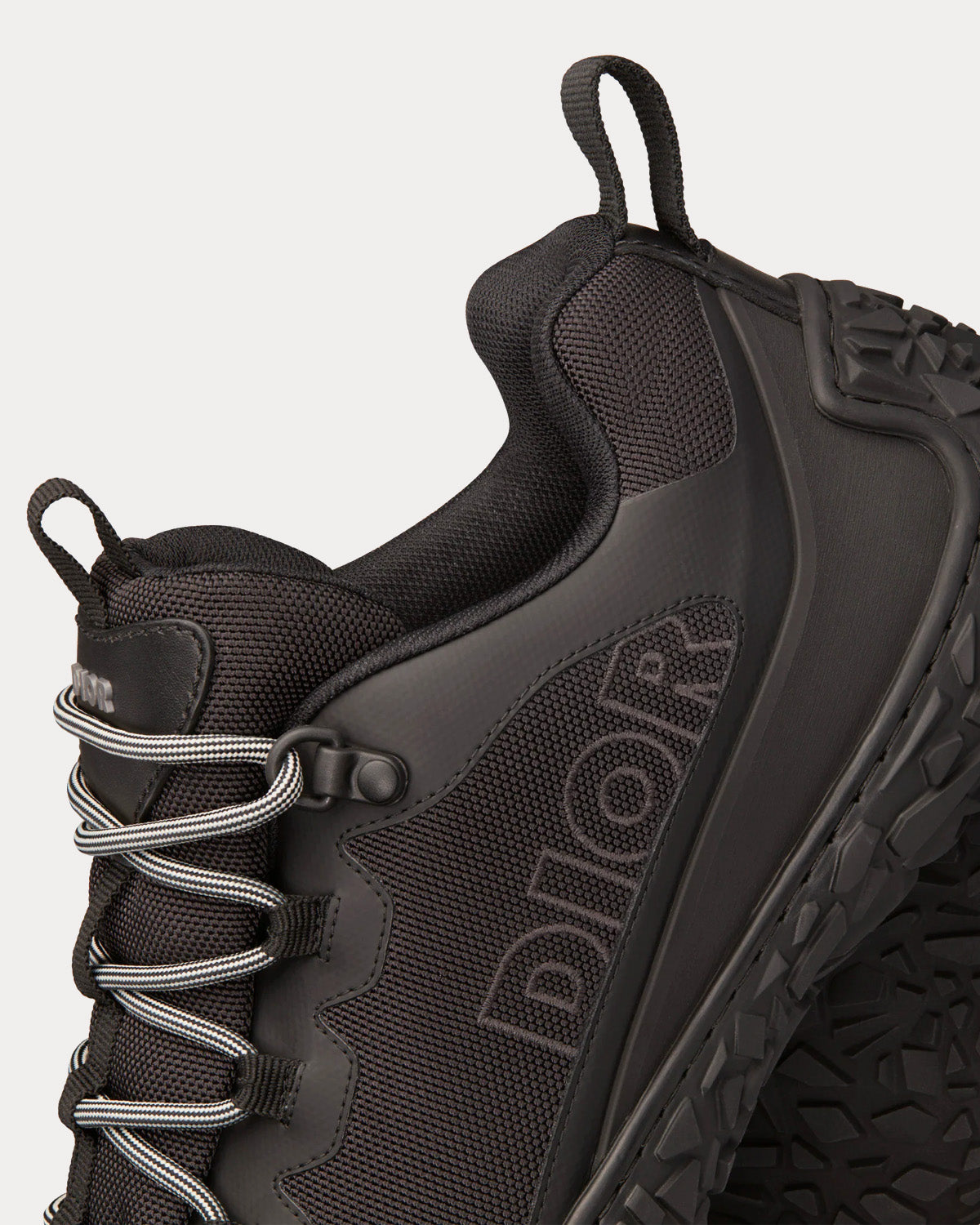 Dior Diorizon Hiking Black Technical Mesh and Rubber Low Top Sneakers - 5